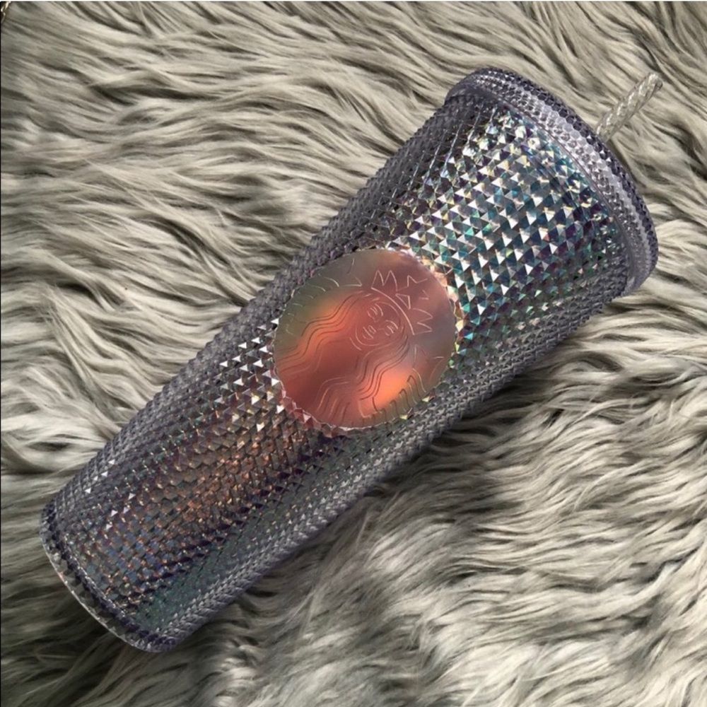 ORIGINAL UNICORN US 2018 IRIDESCENT JEWEL DIAMOND CRYSTAL CUT TUMBLER MERMAID - Picture 7 of 7